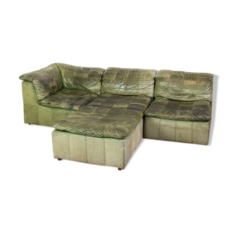 Modular Laauser patchwork sofa