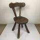 Brutalist low chair