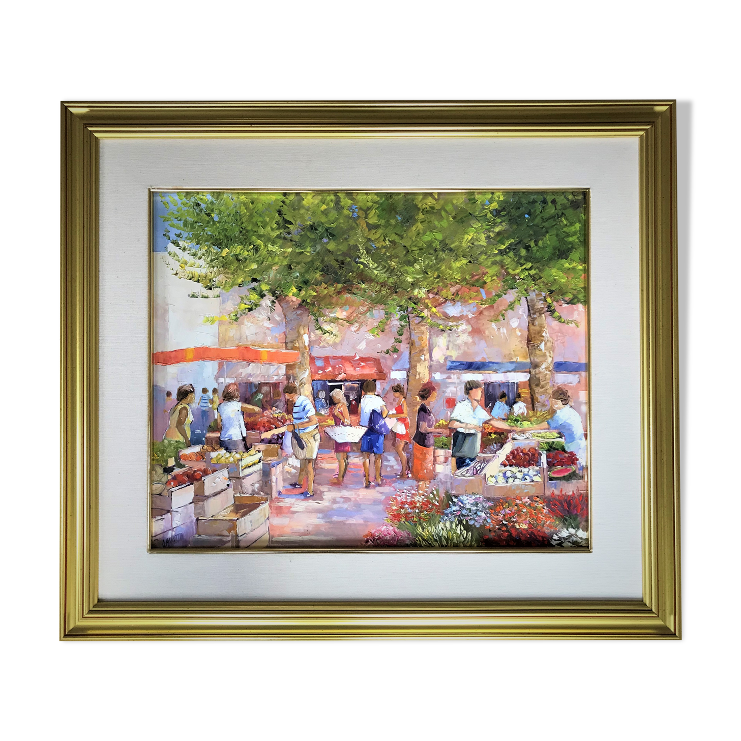 Marché d'été sur la Côte d'Azur
