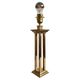 Hollywood Regency table lamp in gilded brass in the style of Willy Rizzo from the 1960s.