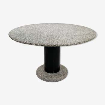 Granite table model Lotorosso by Ettore Sottsass for Poltronova, 1960
