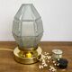 Lamp to lay vintage globe art deco in frosted glass