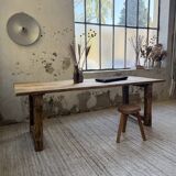 1950s pine farmhouse table 220cm