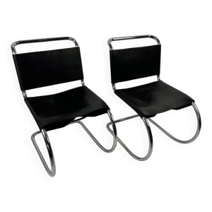 Paire de fauteuils lounge - mies van