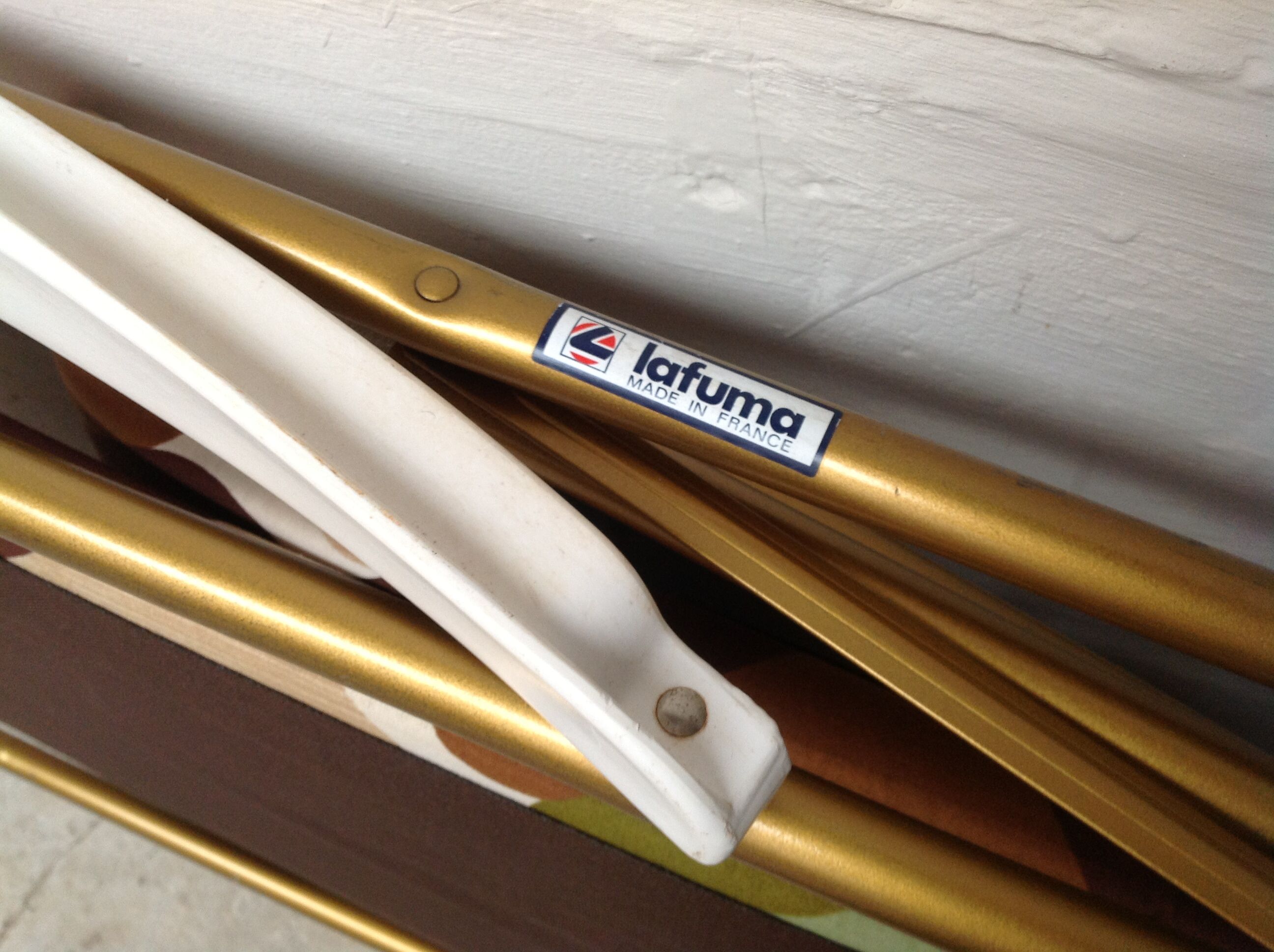 Vintage Lafuma folding chair