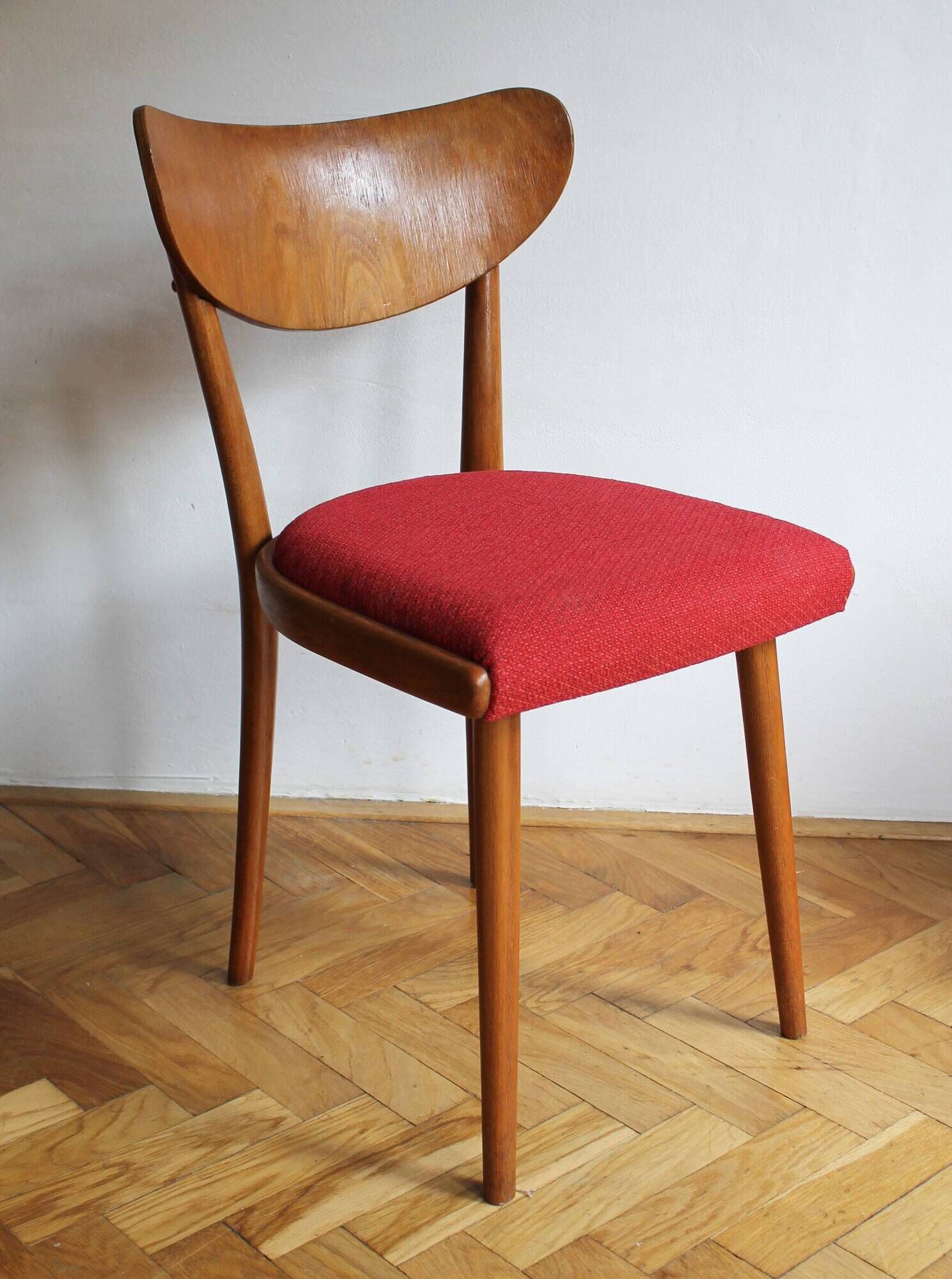 Set of Four 1950's Dining Chairs by Thonet