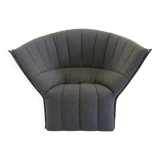 Moel armchair in dark gray from Ligne Roset by Inga Sempé