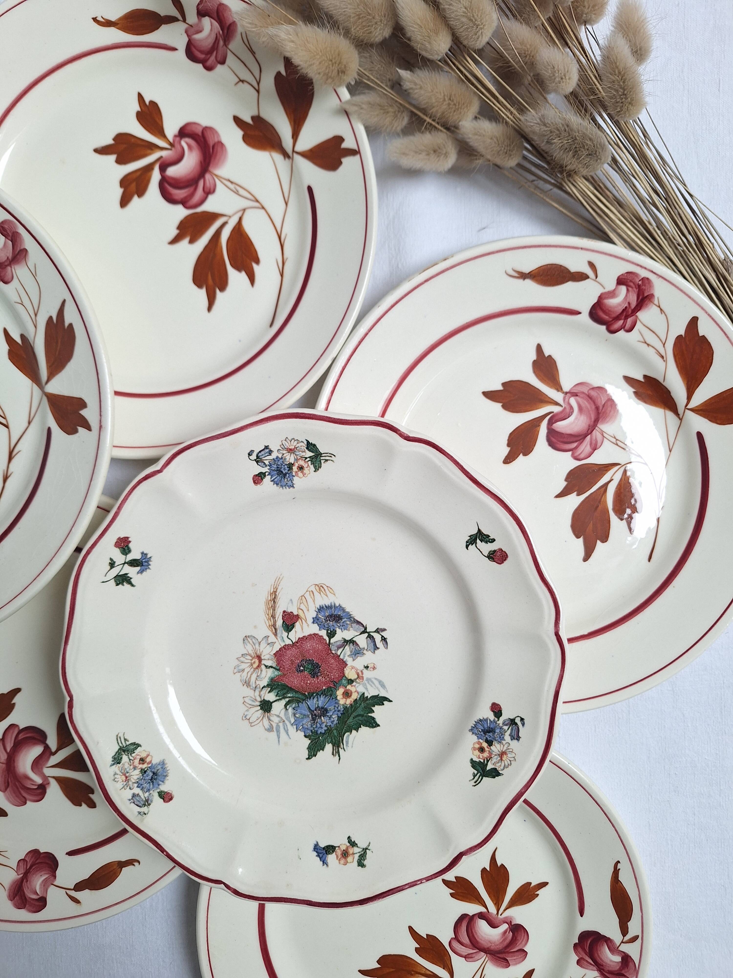 Luneville dessert plates