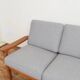 Mid-century danish teak sofa by Juul Kristensen, 1960s