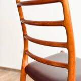 Chaise modèle 82 « Ambassade » en teck massif par Niels O. Møller, Danemark