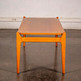 Large teak coffee table