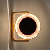 Rare 1960s Space Age Mirror with Light - Vintage Design by Allstar Germany