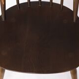 Set of 6 Ercol Quaker Windsor Dining Chairs | 1960s British Mid-Century Mod