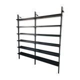 Scandinavian modular wall bookcase pira sweden 60s