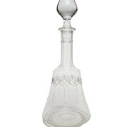 Art Deco crystal carafe, Germany, 1900s