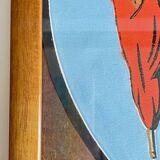 Screen printing on paper medallion
