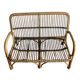 Banquette bambou vintage