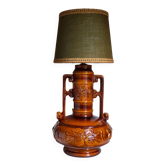 Lampe de sol céramique west germany années 70