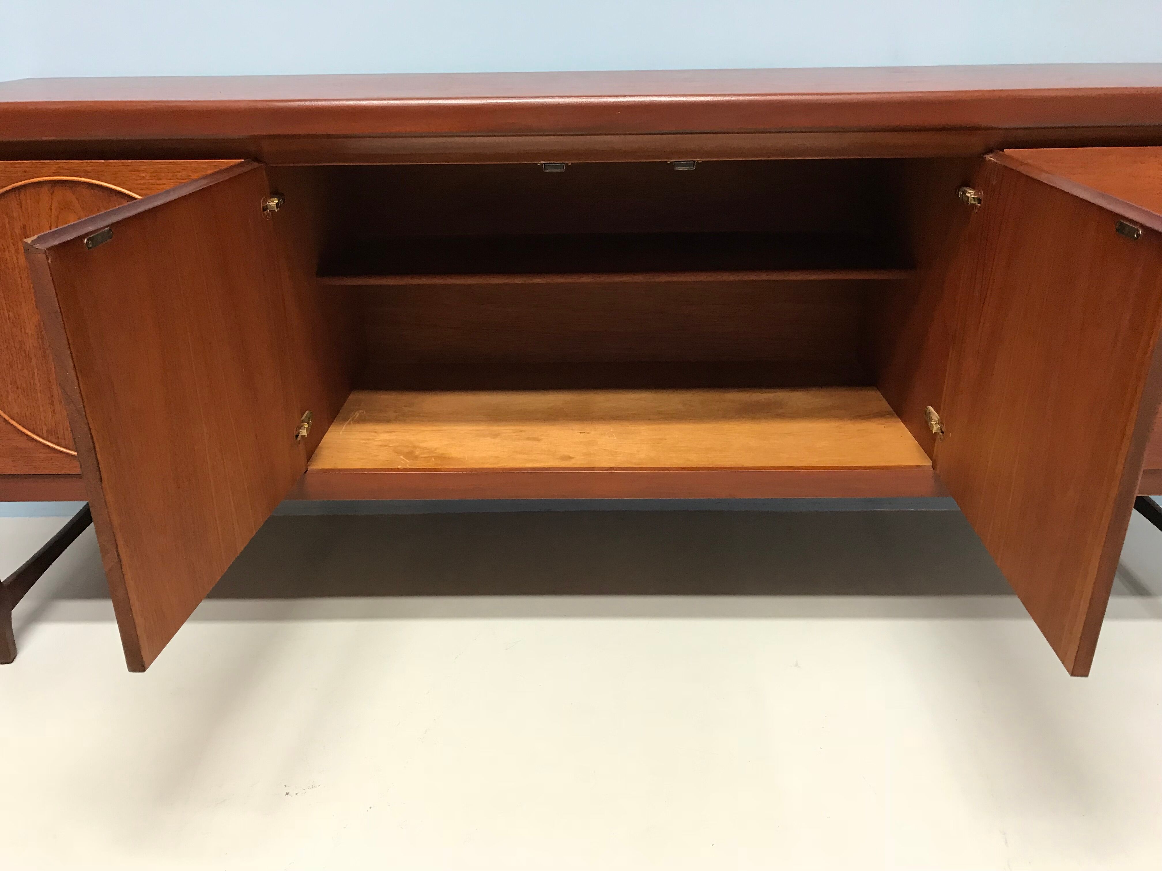 Vintage Nathan Circle sideboard