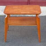 Vintage table, coffee table, wooden table, Scandinavian style table, modernist, minimalist, decoration