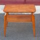 Vintage table, coffee table, wooden table, Scandinavian style table, modernist, minimalist, decoration
