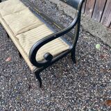 Rare 19th-century painted bench or sofa