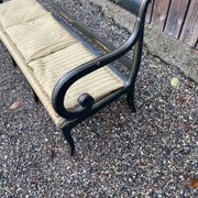 Rare painted bench or sofa from the 19th century