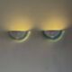 Model 1547 Semi-Circle Wall Sconces By Vrieland Design, The Netherlands 1980S