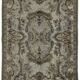 Overdyed Wool Vintage Handmade Carved Rug 166 cm x 266 cm