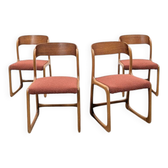 4 chaises vintage Baumann