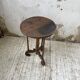 19th century oak pedestal console