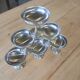 6 antique stainless steel ice cream cups Remy Letang