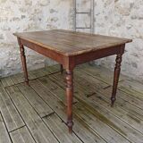 Solid oak farmhouse table
