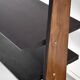 Midcentury Italian Freestanding Modular Bookshelf In Teak And Brass