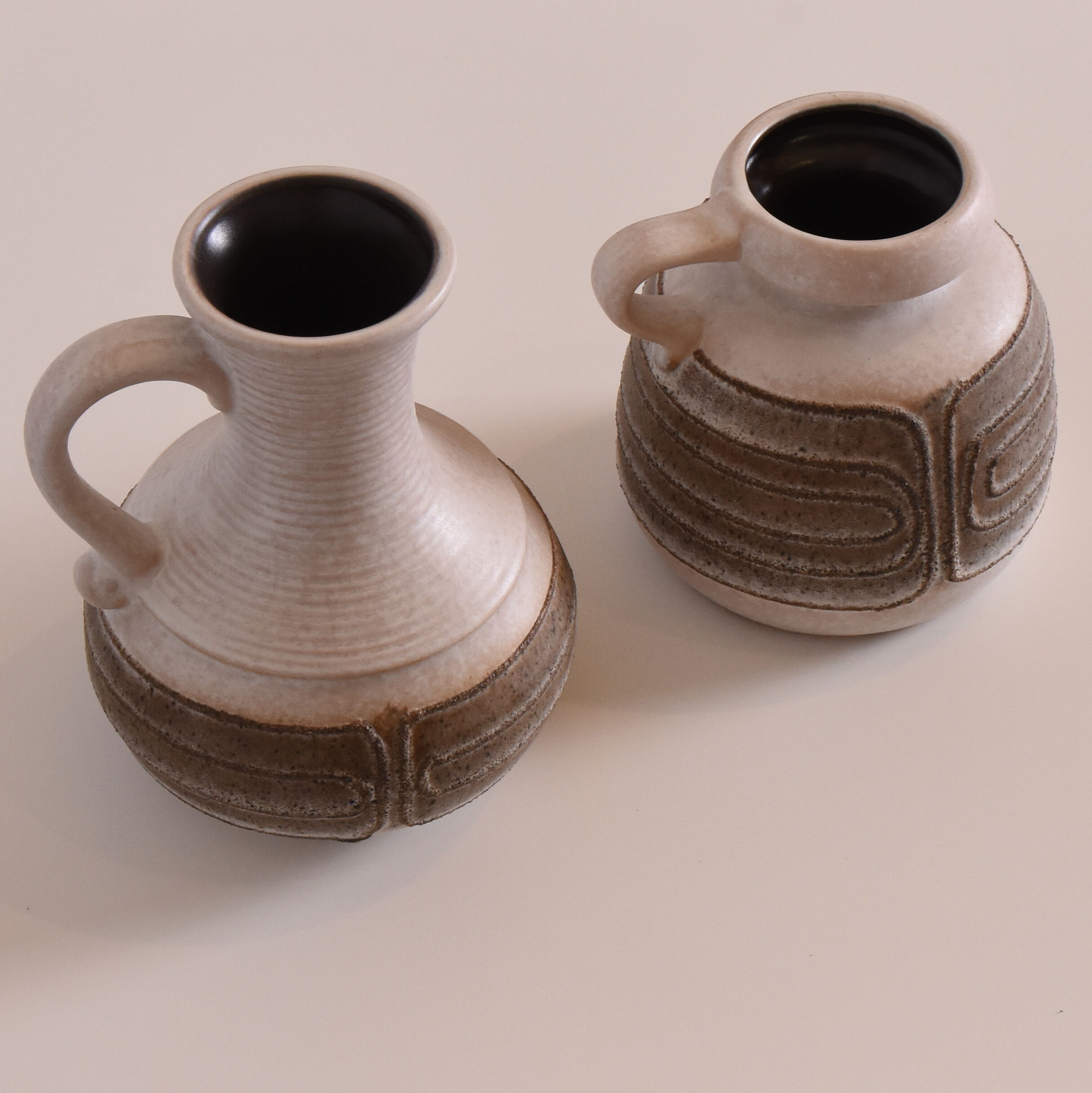 Pair of Vases, Veb Haldensleben, Germany, 1970s