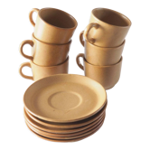 Service de 6 tasses en grès