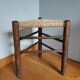 Mulched tripod stool