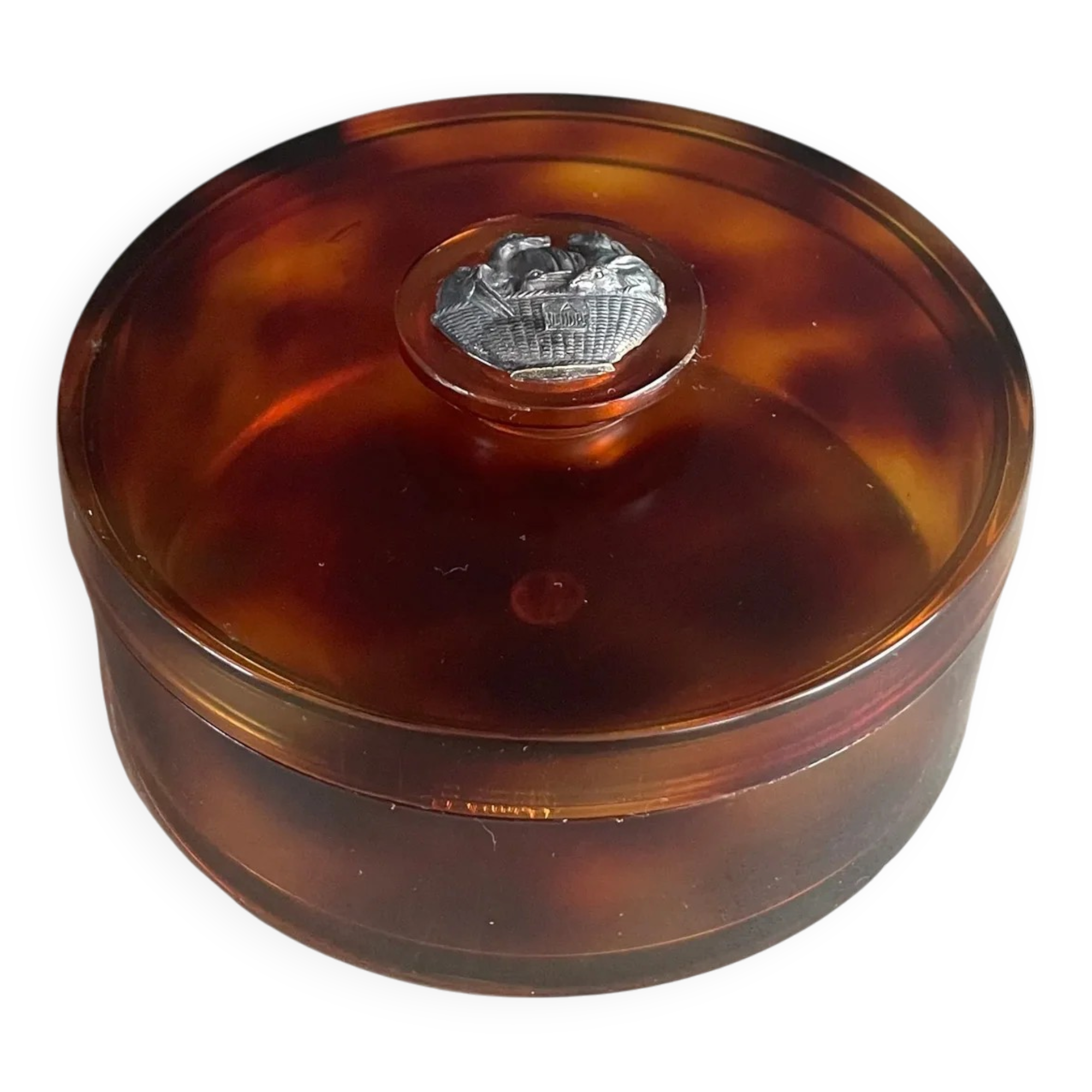 Vintage lucite box