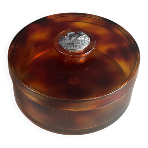 Boîte en lucite vintage