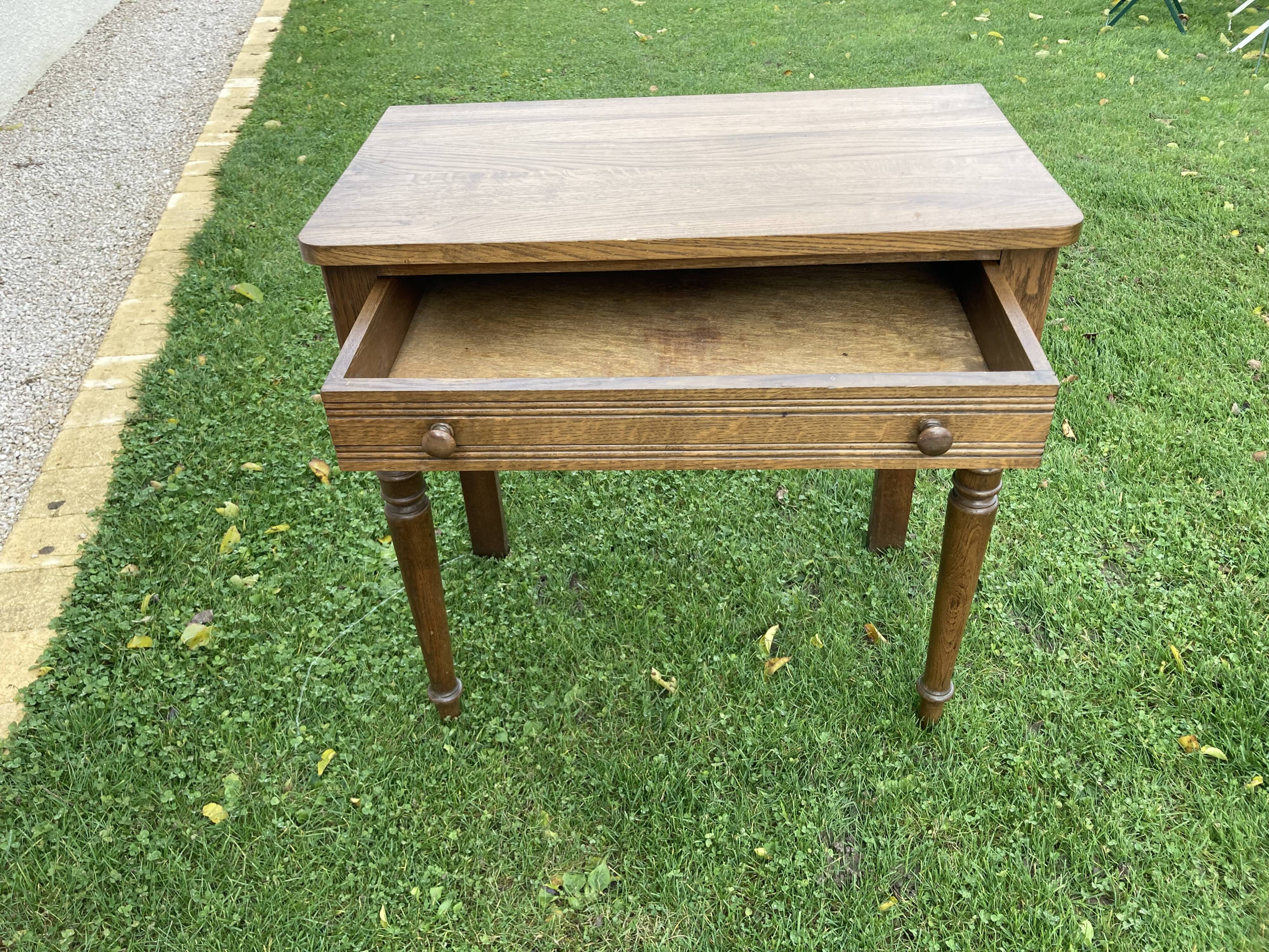 Oak desk