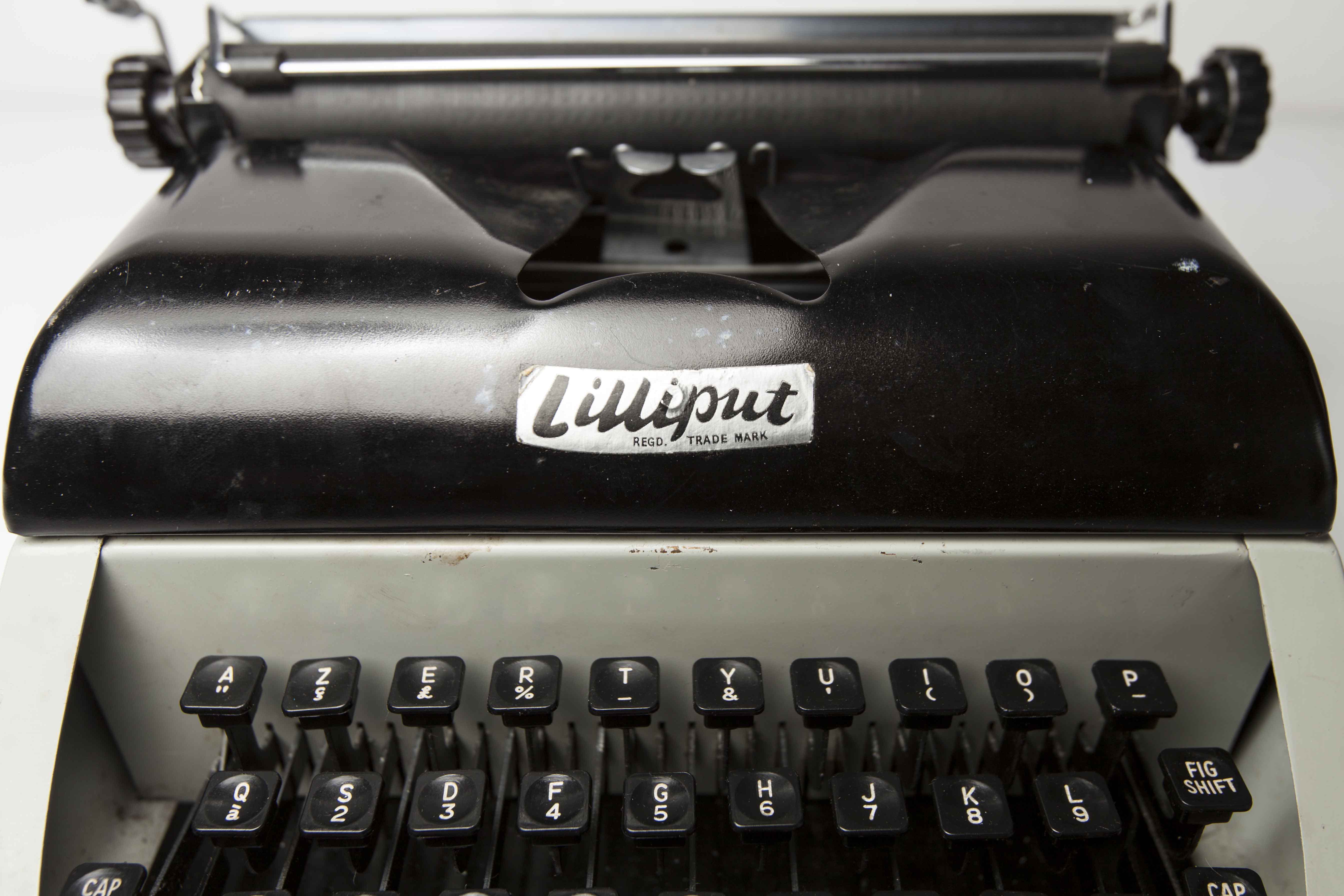 Machine à écrire enfant Liliput 1950 métal Selency