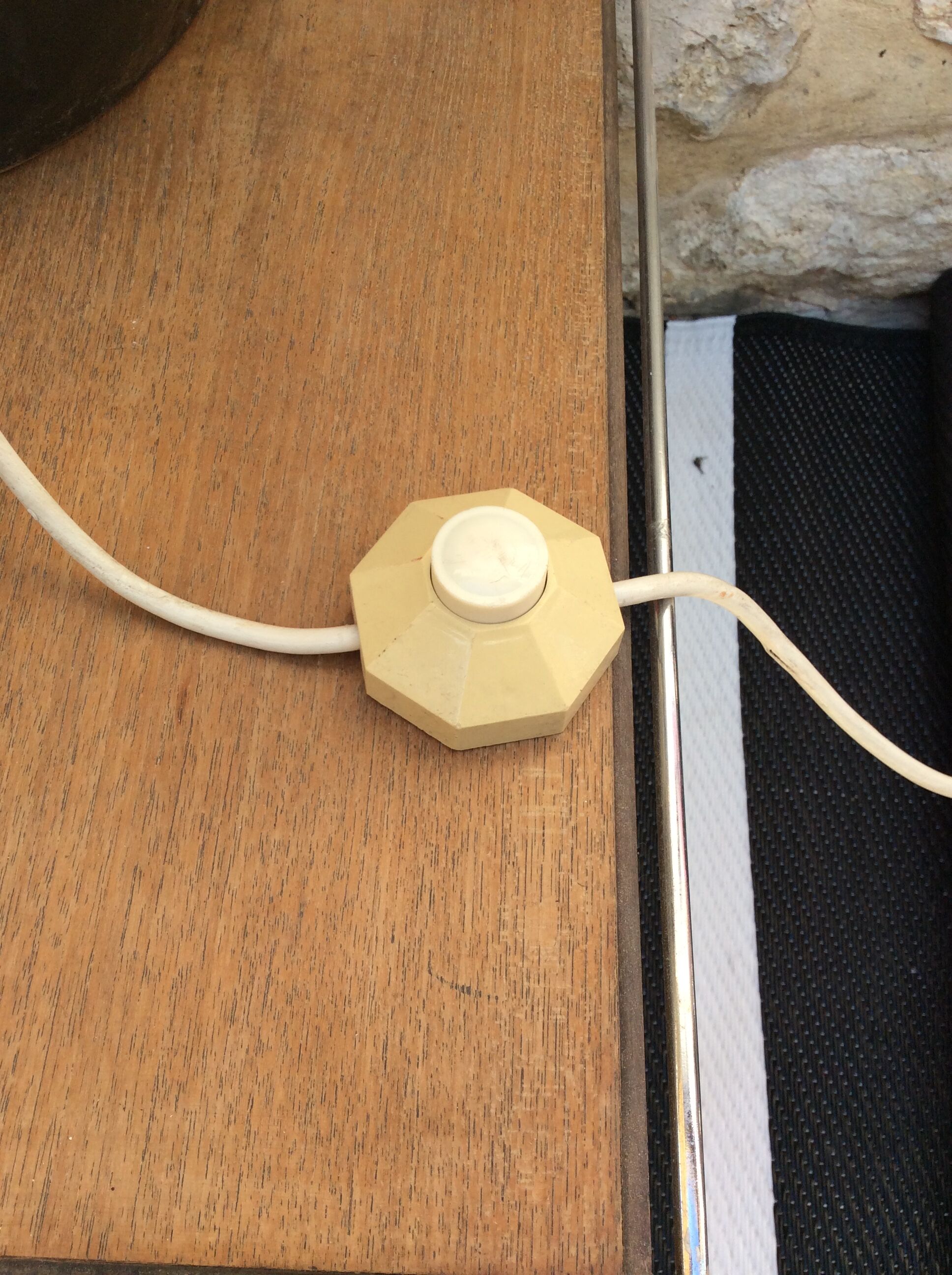 Ceramic floor lamp foot