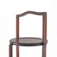 Mahogany vintage Jugendstil antique high tea cake stand 19th century