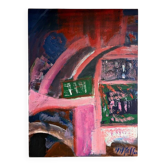 Contemporary painting signed