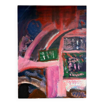Peinture contemporaine signée