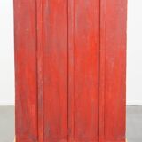 Antique painted folk art cabinet