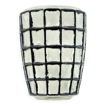 Applique murale en verre de style mid-century moderne de Limburg, Allemagne, années 1960/1970