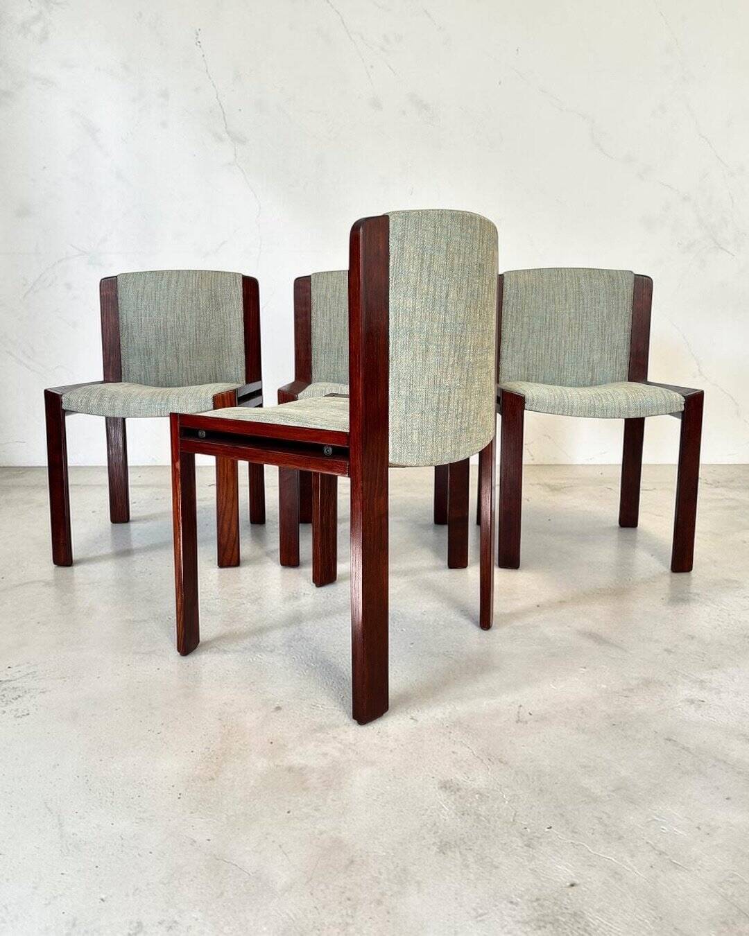 4 Chaises de Joe Colombo x Pozzi Mod.300 1970
