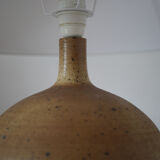 Lampe vintage en grès