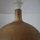 Lampe vintage en grès